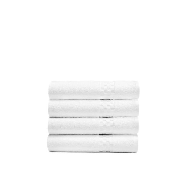 Luxe 100% Cotton Fluffy Bath Towel Set Of 4 Soft and Absorbent for a Refreshing Bath