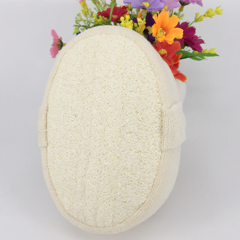 Natural Loofah Sponge Bath Towel Exfoliating Massage Bath Brush