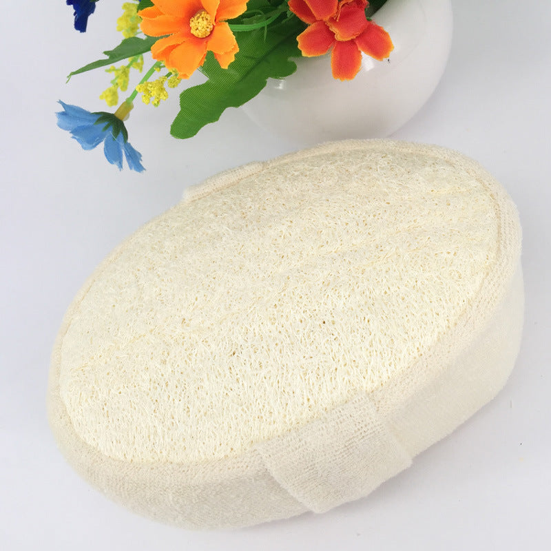 Natural Loofah Sponge Bath Towel Exfoliating Massage Bath Brush