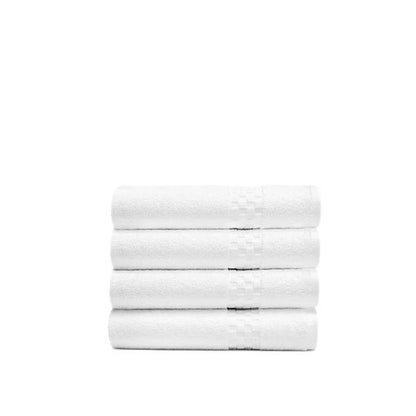 Luxe 100% Cotton Fluffy Bath Towel Set Of 4 Soft and Absorbent for a Refreshing Bath